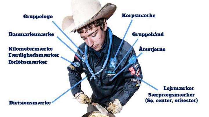Spejder der laver mad